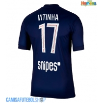Camisa de time de futebol Paris Saint-Germain Vitinha #17 Replicas 1º Equipamento 2025-26 Manga Curta